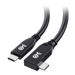 Cable Matters 90 Degree Angled USB4 Cable - 3.3ft / 1m